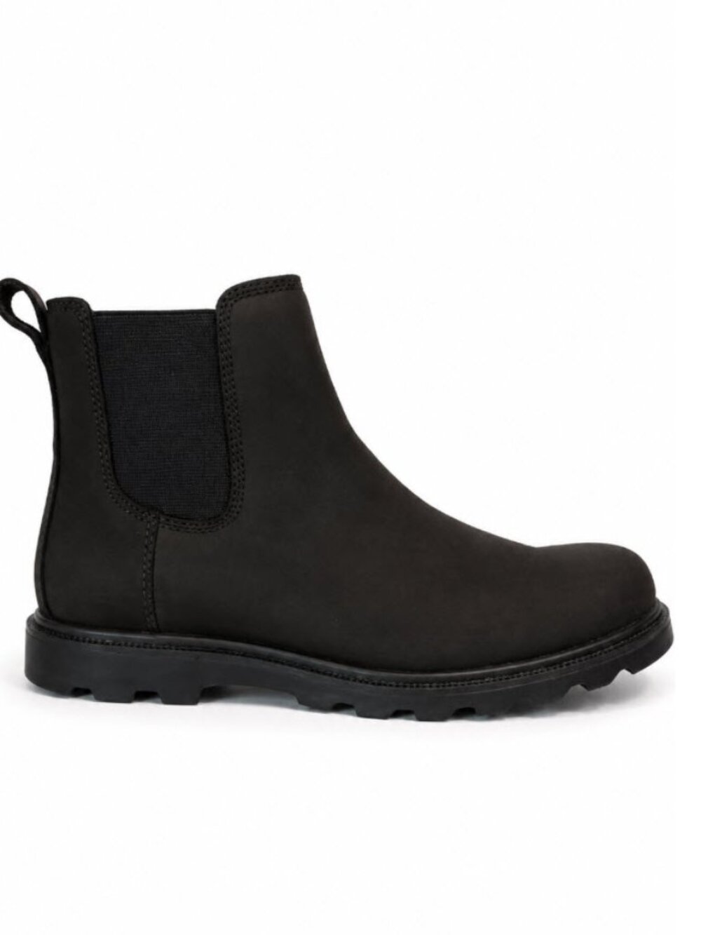 Sorel Ainsley Chelsea Waterproof Leather Boots Black Slip-On Size 9 - Picture 2 of 15